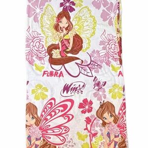 Winx Club Bloom & Flora Twin Duvet Cover Pink Fairy Bedding